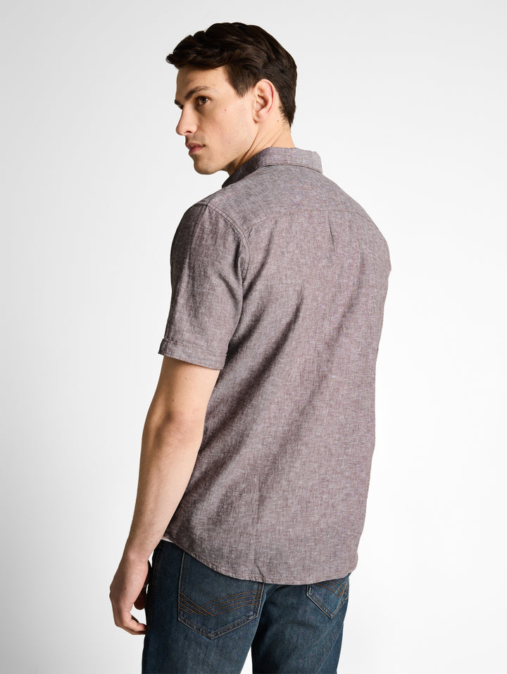 COTTON LINEN SHIRT