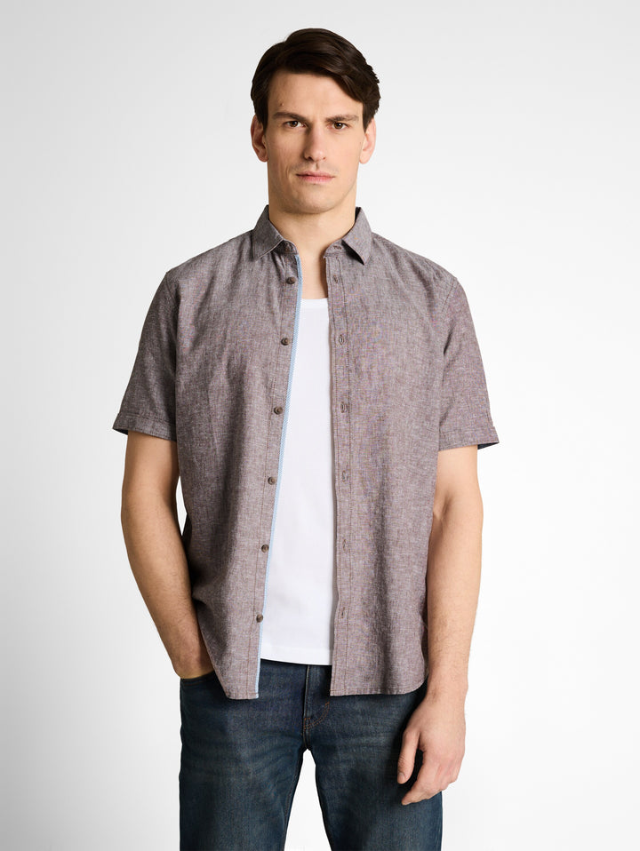 COTTON LINEN SHIRT