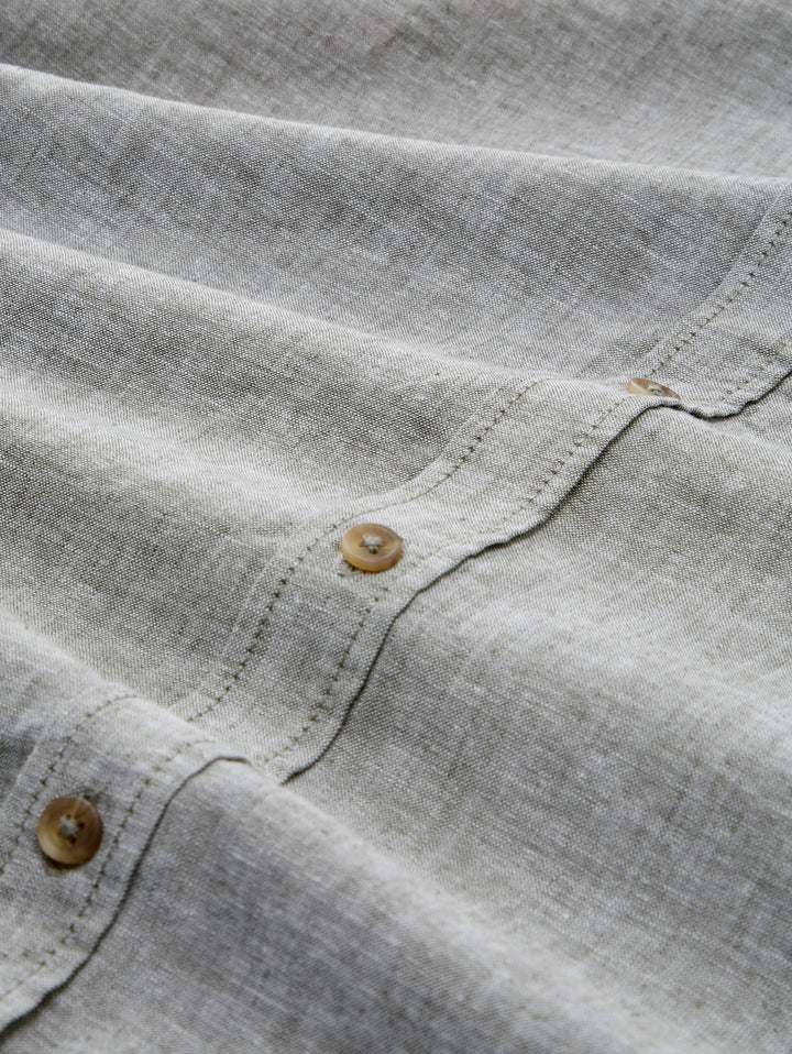 COTTON LINEN SHIRT