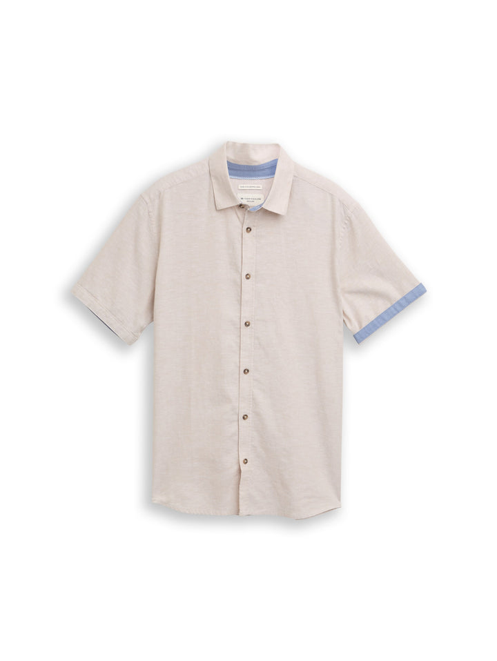 COTTON LINEN SHIRT