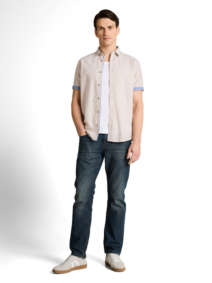 COTTON LINEN SHIRT