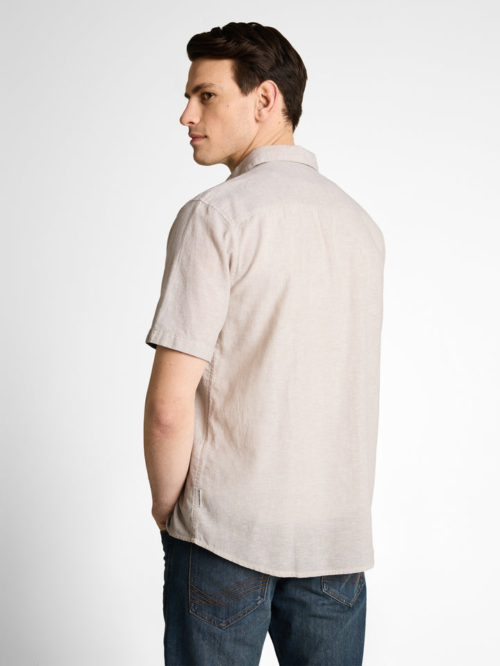 COTTON LINEN SHIRT