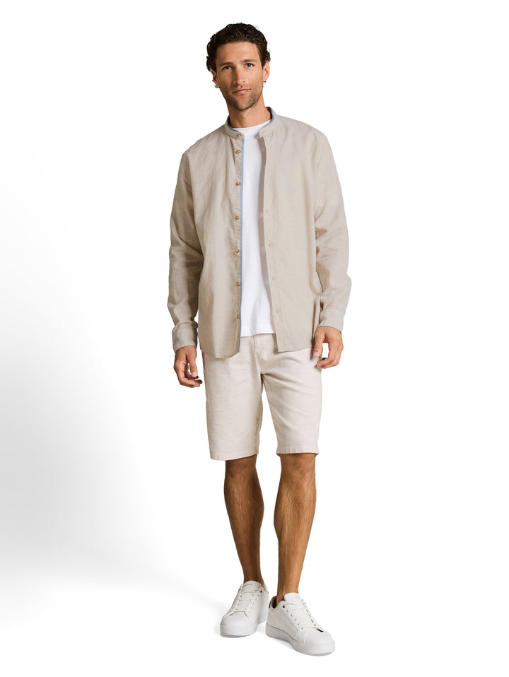 COTTON LINEN SHIRT