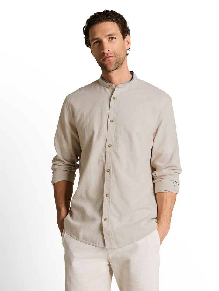 COTTON LINEN SHIRT