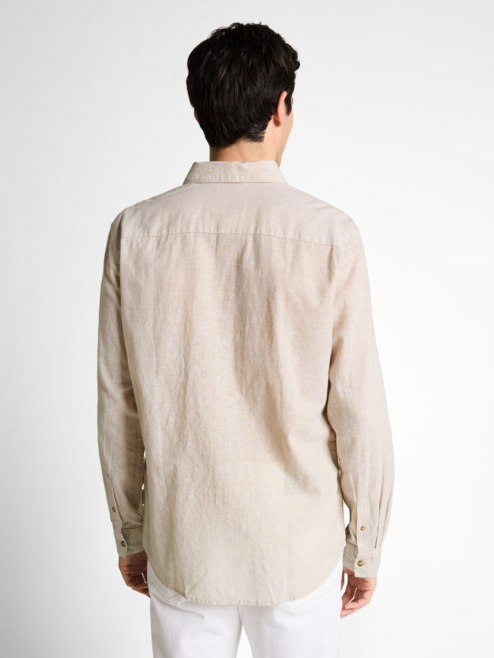COTTON LINEN SHIRT