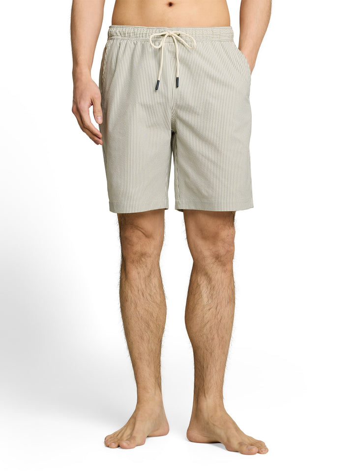 SEERSUCKER SWIM SHORTS