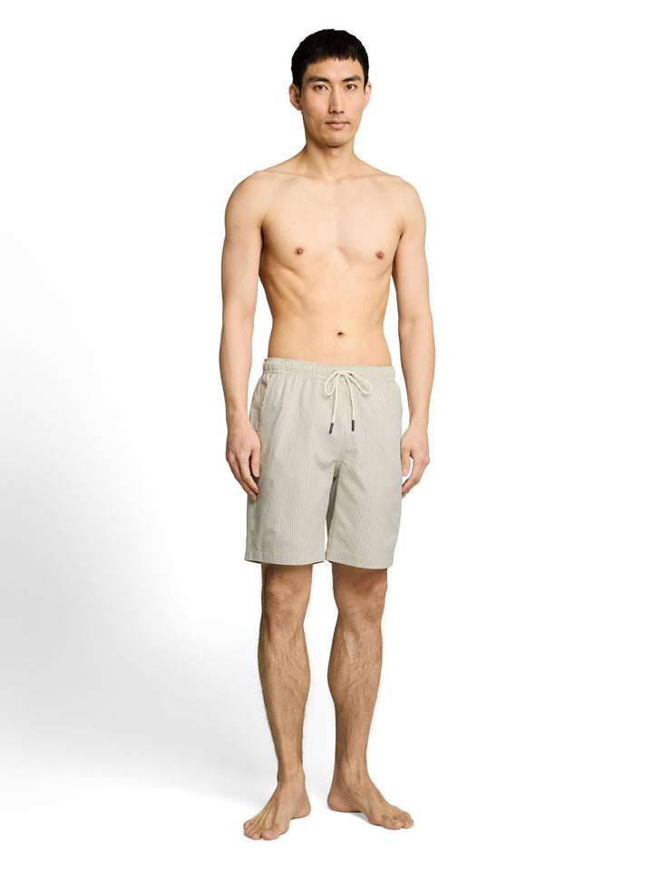 SEERSUCKER SWIM SHORTS