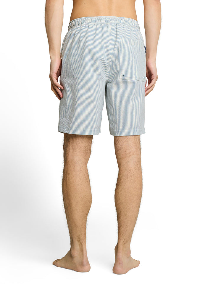 SEERSUCKER SWIM SHORTS