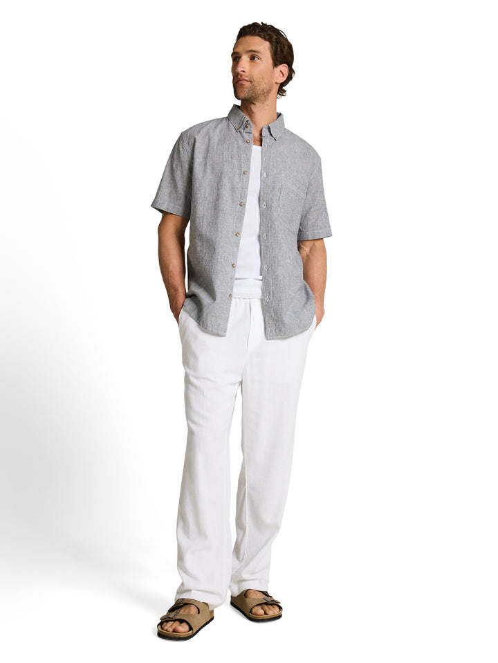 COTTON LINEN SHIRT