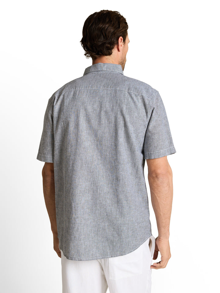 COTTON LINEN SHIRT