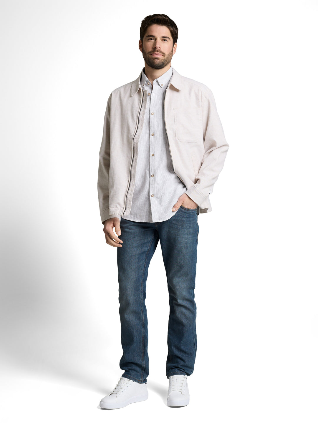 COTTON LINEN SHIRT
