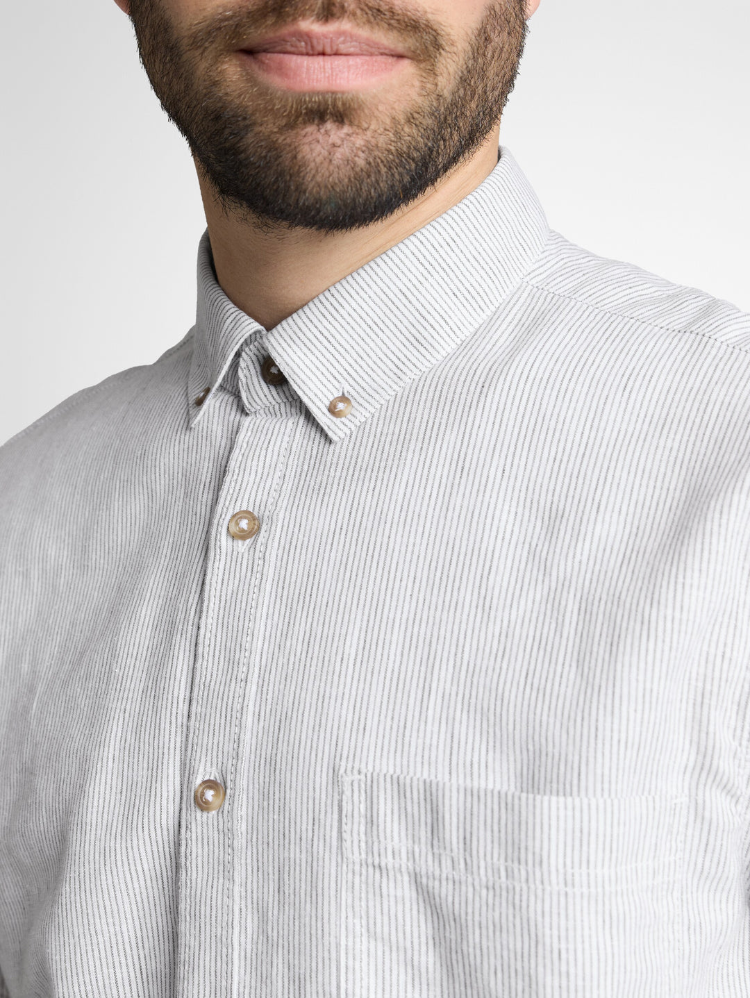 COTTON LINEN SHIRT