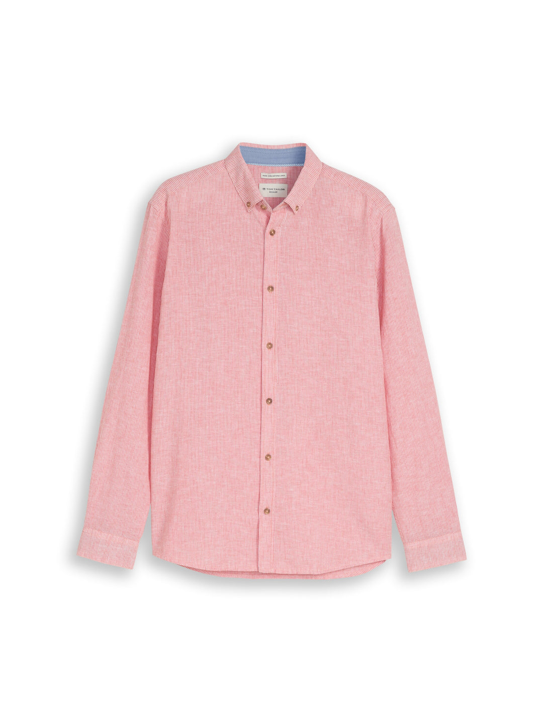 STRIPED COTTON LINEN SHIRT