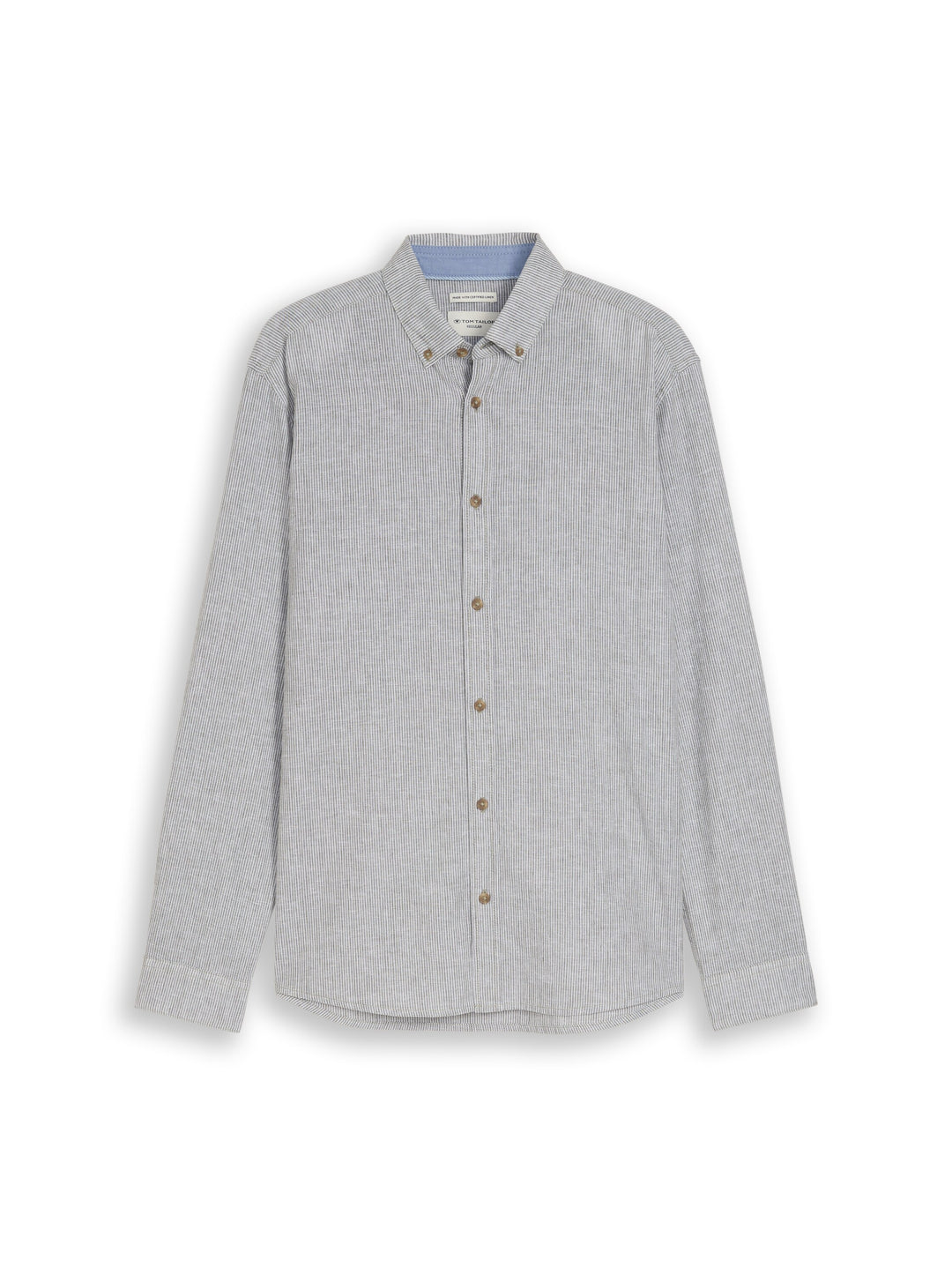 STRIPED COTTON LINEN SHIRT