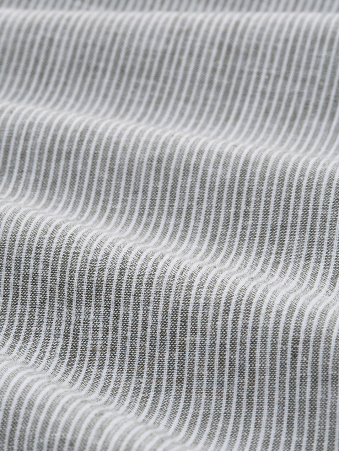 STRIPED COTTON LINEN SHIRT