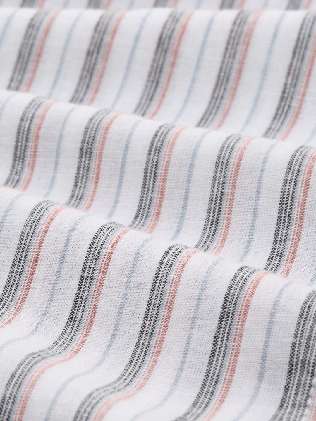 STRIPED COTTON LINEN SHIRT