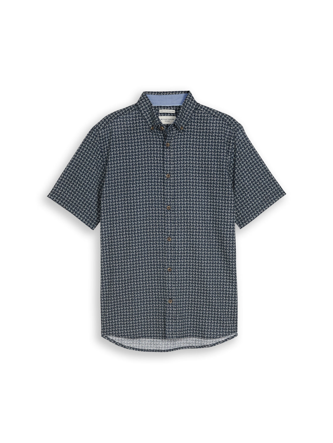 PRINTED COTTON LINEN SHIRT