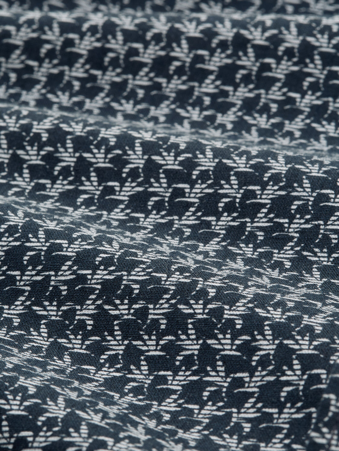 PRINTED COTTON LINEN SHIRT