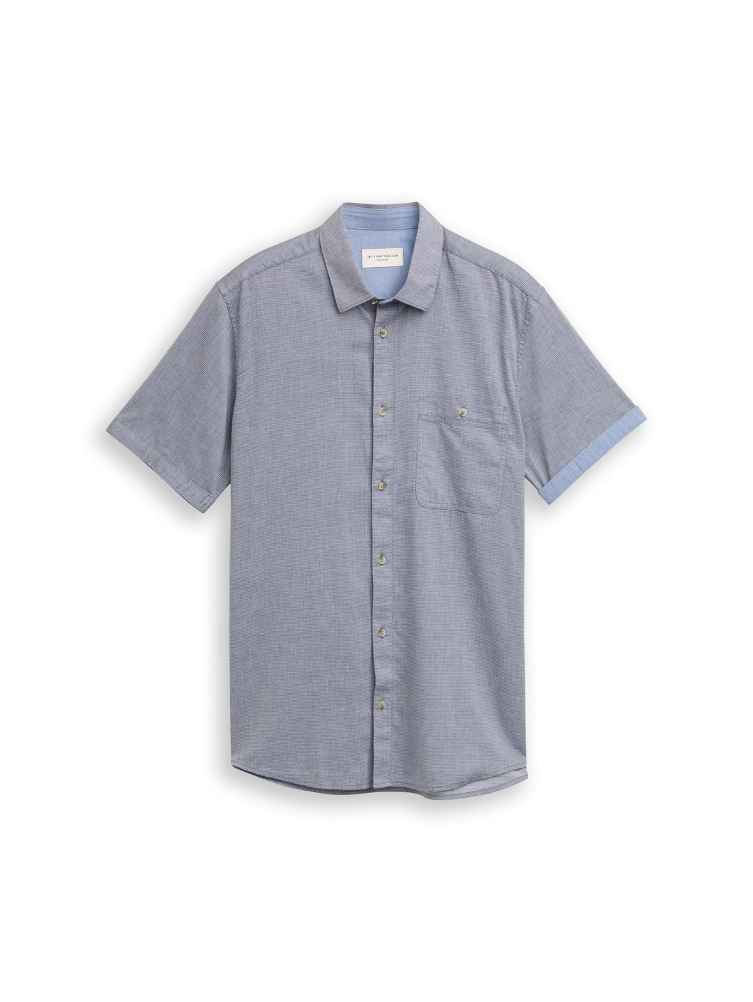 STRUCTURED SLUBYARN SHIRT