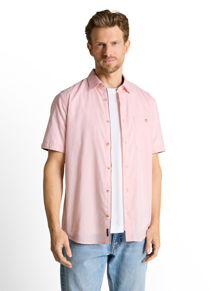 STRUCTURED SLUBYARN SHIRT