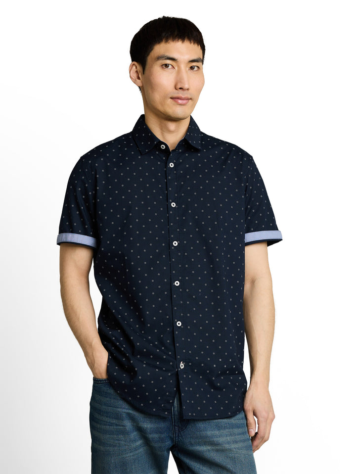 FITTED PRINTED SHIRT