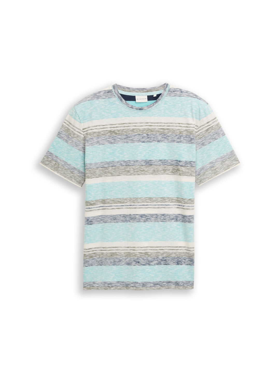 INSIDE PRINTED STRIPE T-SHIRT
