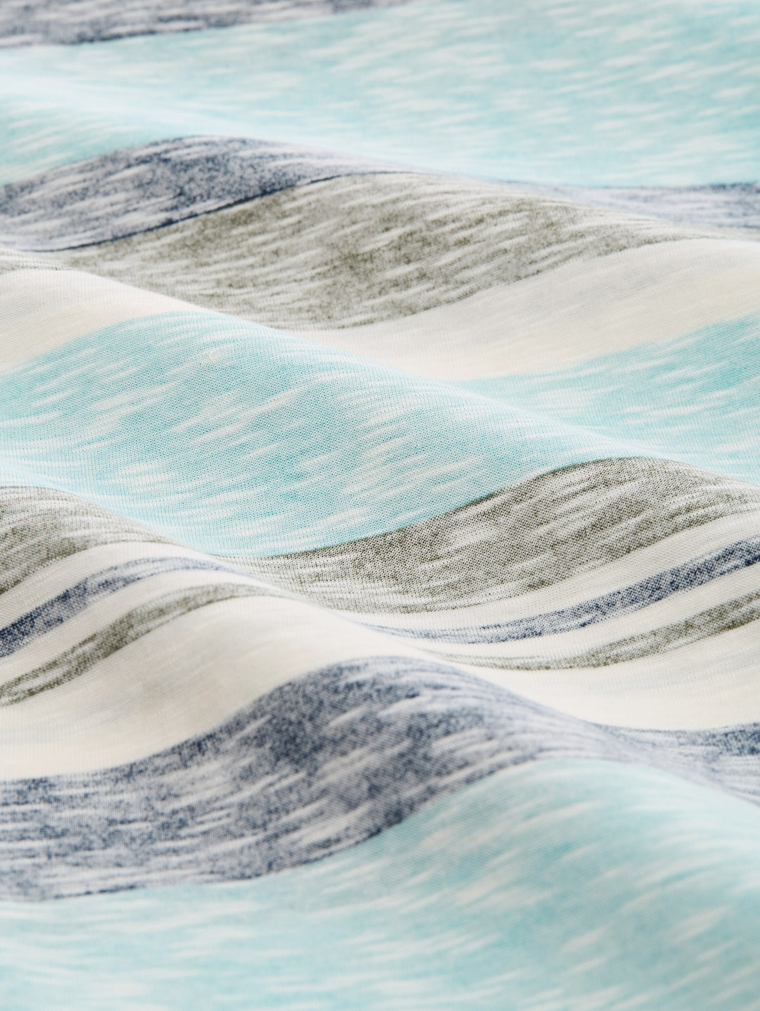 INSIDE PRINTED STRIPE T-SHIRT