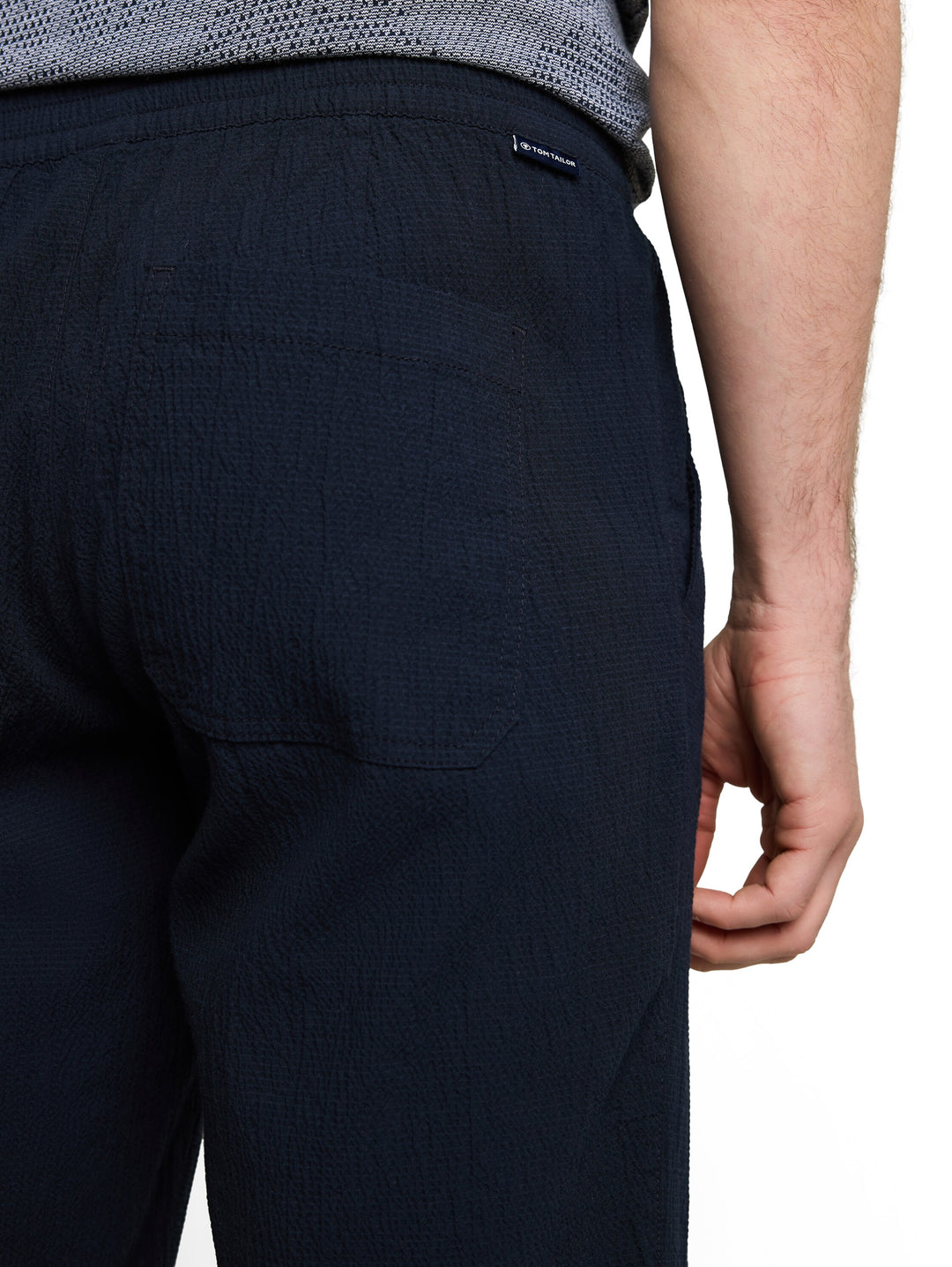 REGULAR SEERSUCKER SHORTS