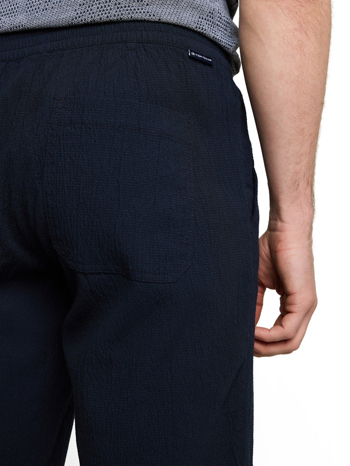 REGULAR SEERSUCKER SHORTS