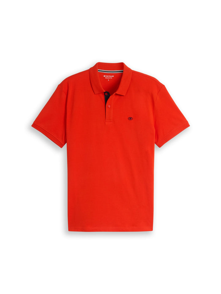 BASIC POLO WITH CONTRAST