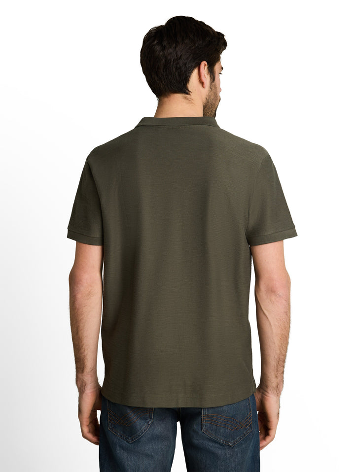 STRUCTURED RESORT COLLAR POLO