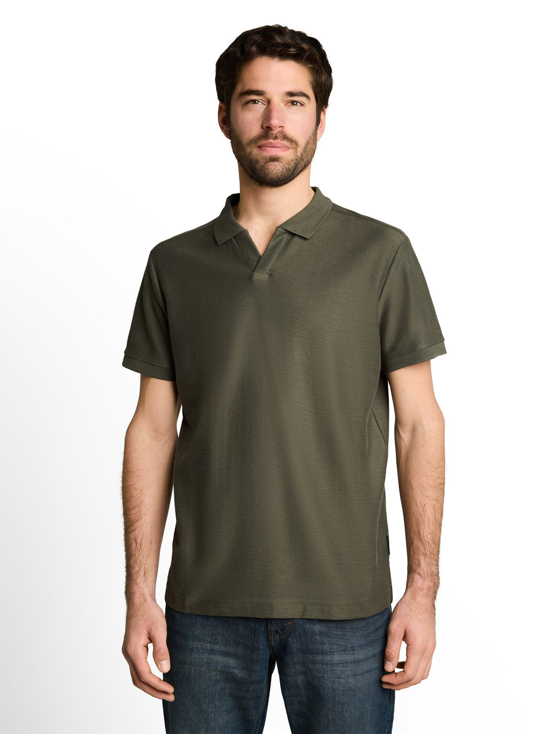 STRUCTURED RESORT COLLAR POLO