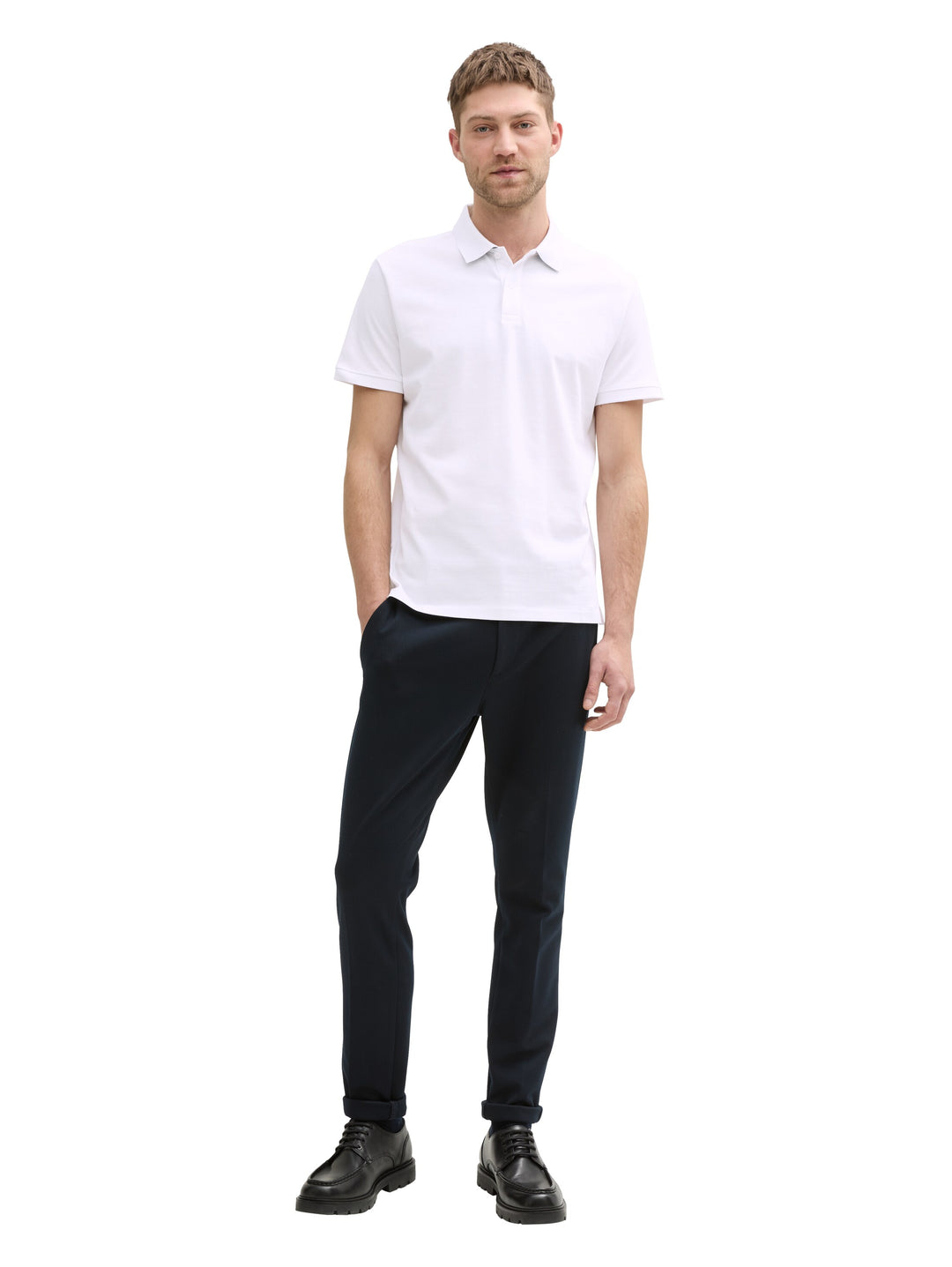 BASIC POLO WITH CONTRAST