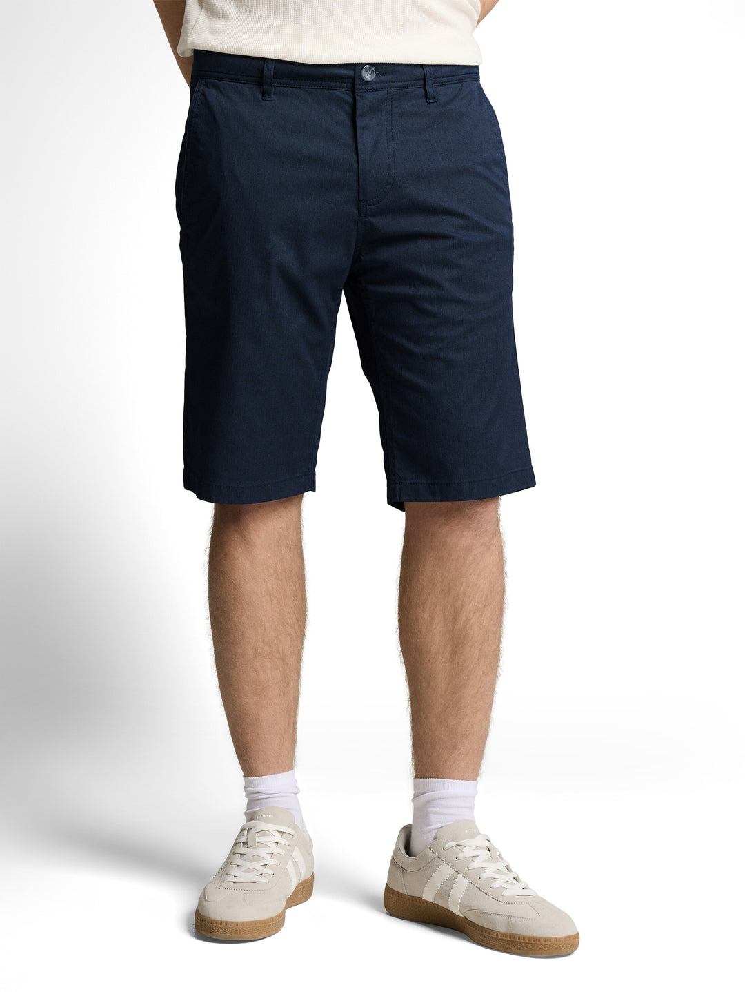 SLIM PRINTED CHINO SHORTS