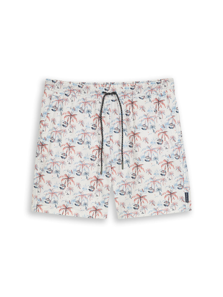 PRINTED SWIM SHORTS