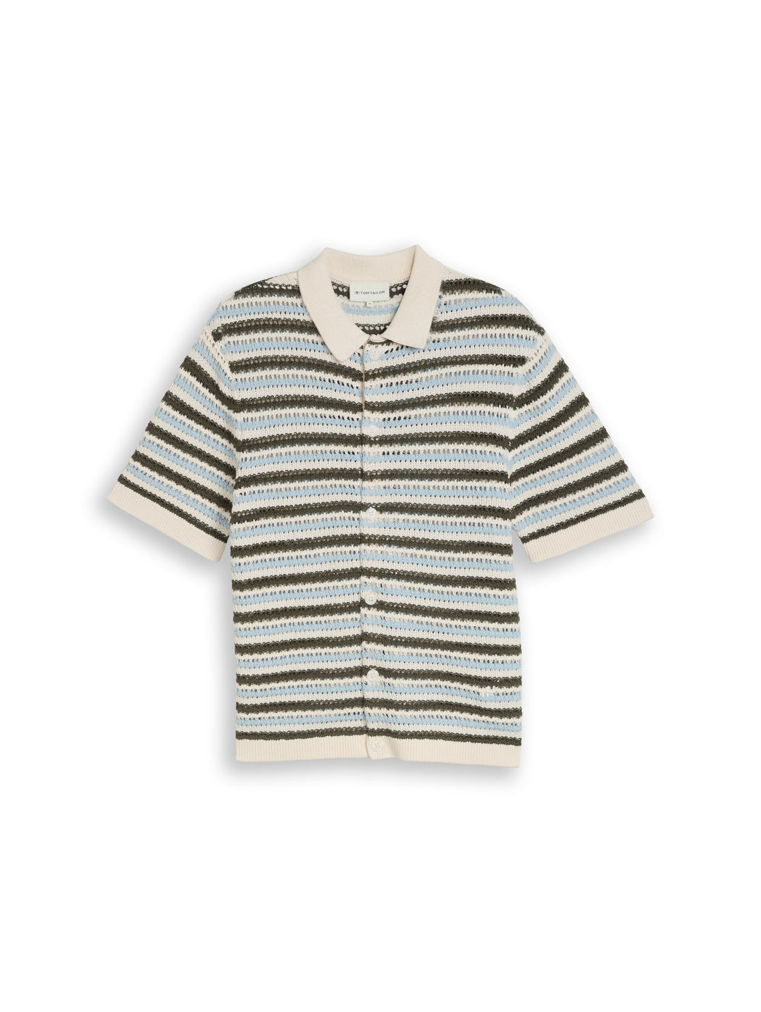 STRUCTURE MIX KNIT POLO