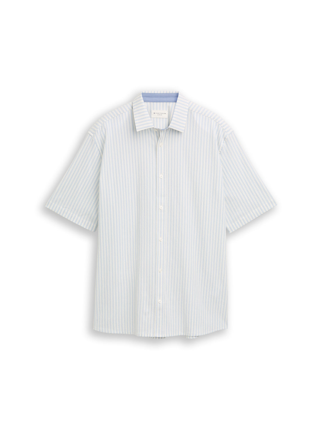 COMFORT STRIPED SEERSUCKER SHIRT