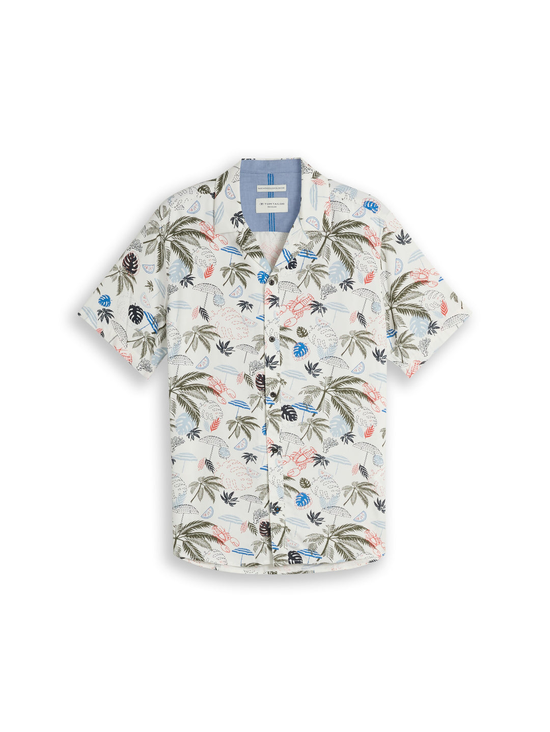 PRINTED VISCOSE TWILL SHIRT