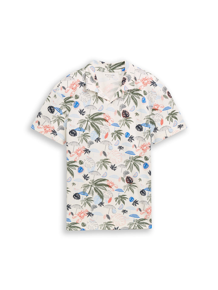 ALLOVER PRINTED POLO