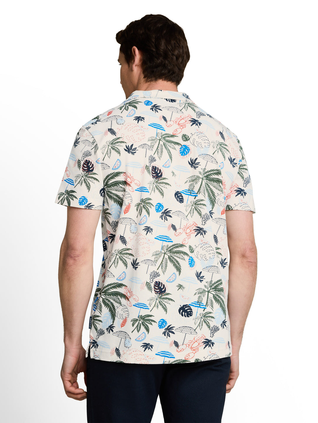 ALLOVER PRINTED POLO