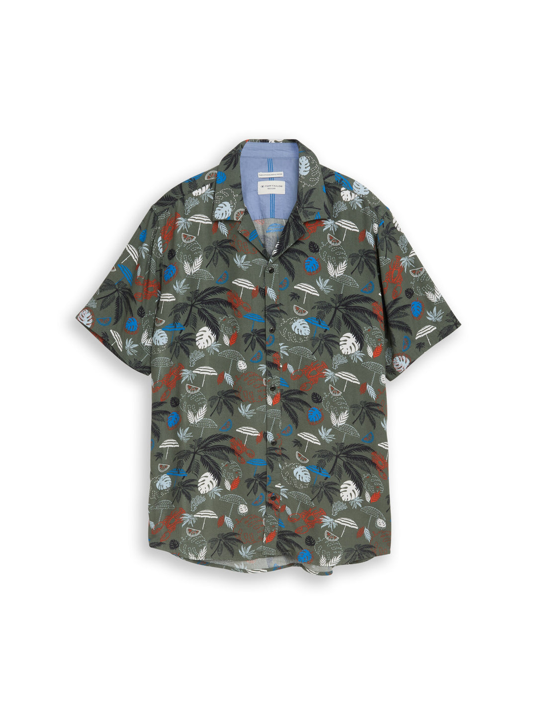 PRINTED VISCOSE TWILL SHIRT