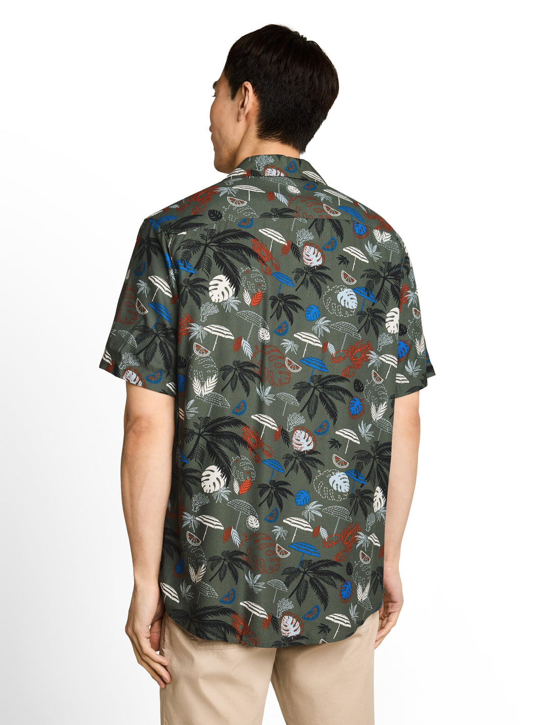 PRINTED VISCOSE TWILL SHIRT
