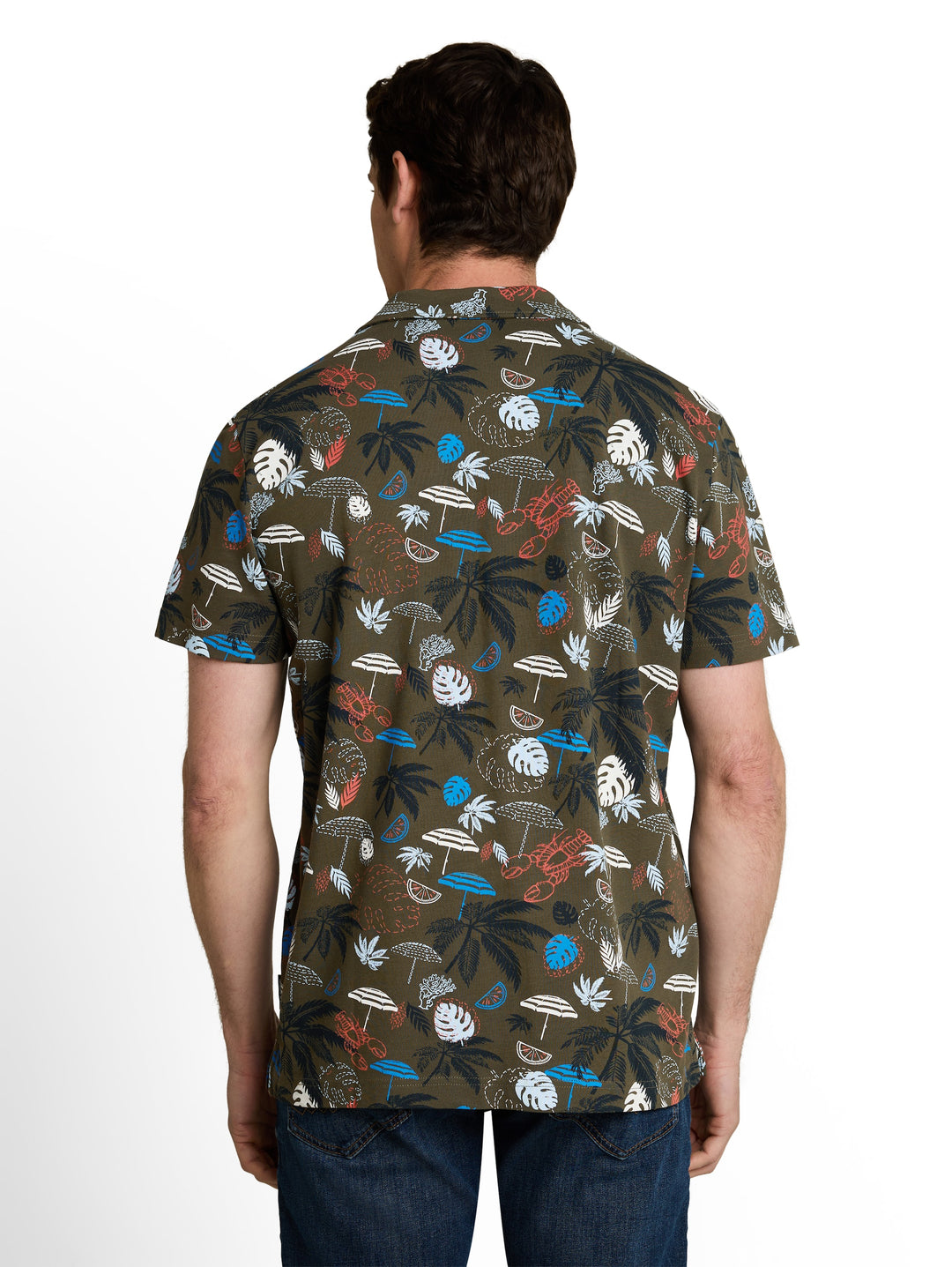 ALLOVER PRINTED POLO