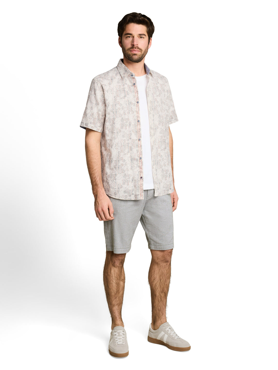 PRINTED SLUBYARN SHIRT