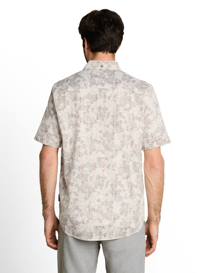 PRINTED SLUBYARN SHIRT