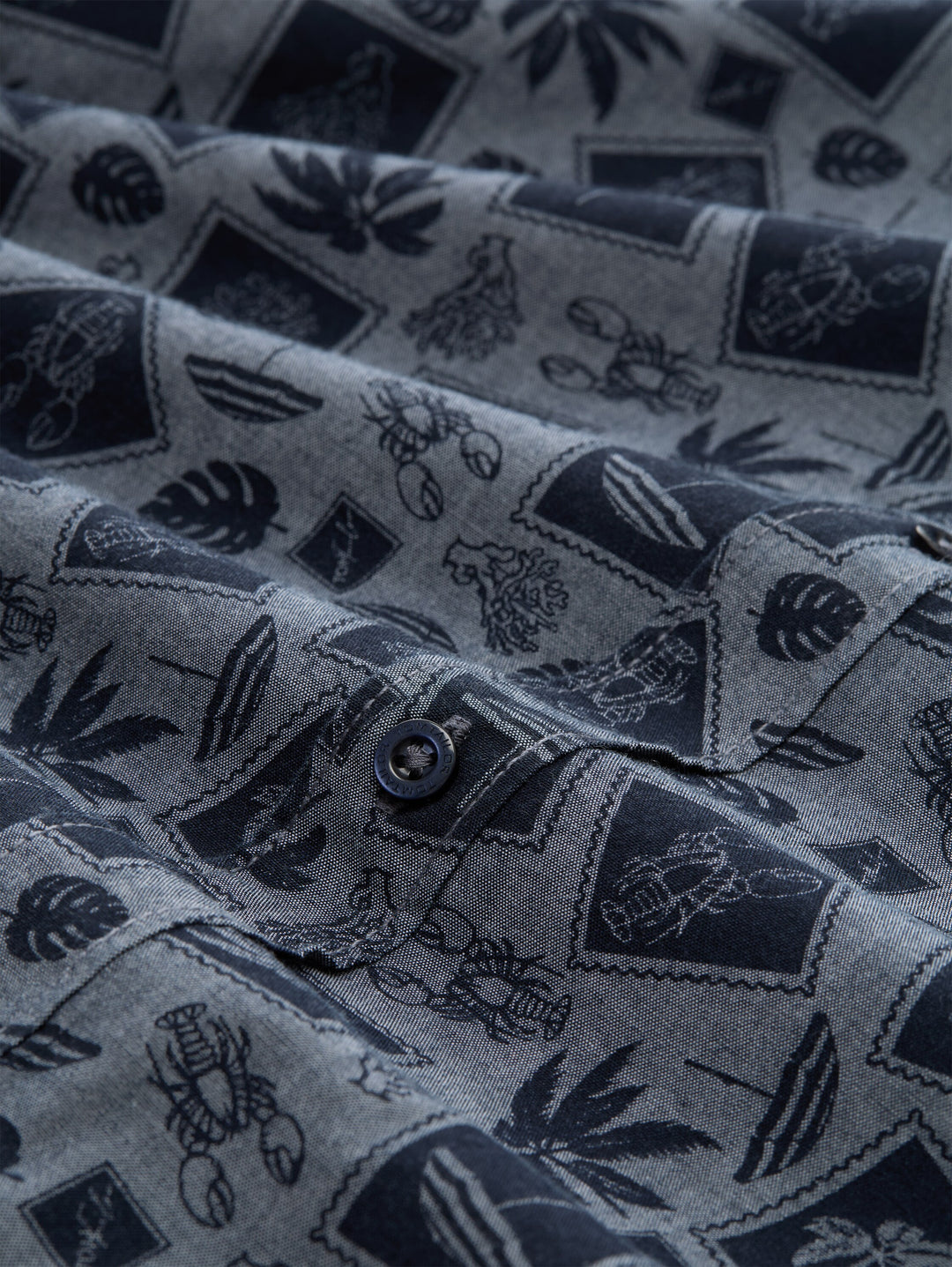 PRINTED OXFORD SHIRT