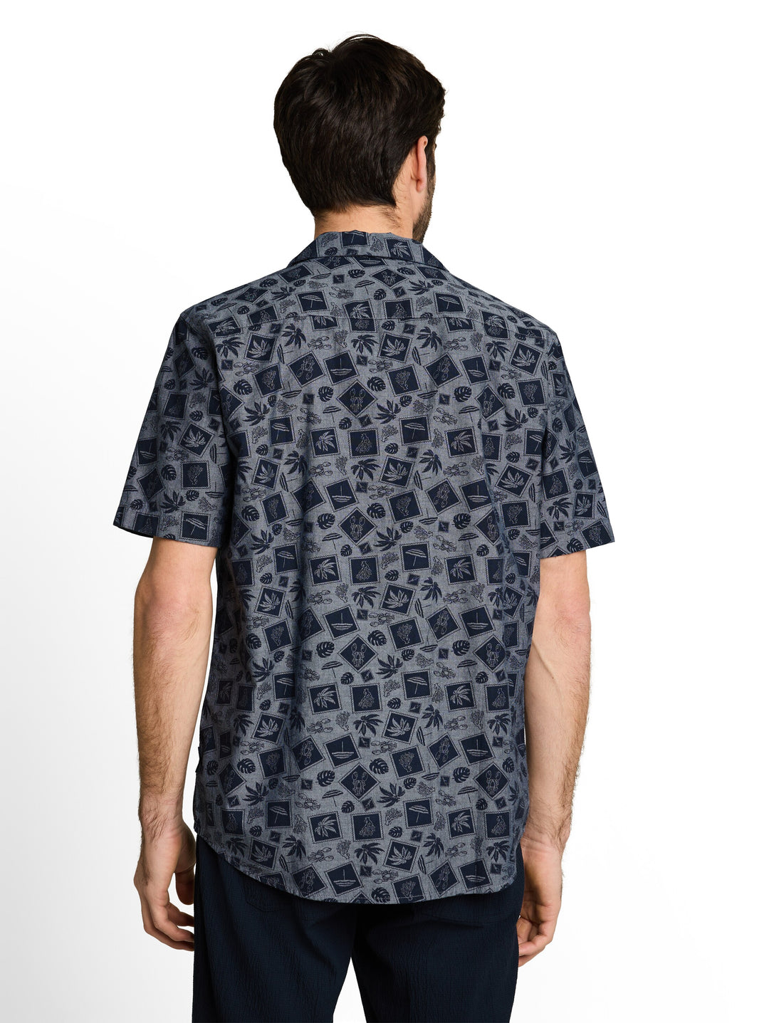 PRINTED OXFORD SHIRT