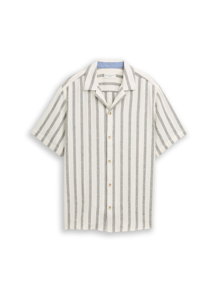 STRUCTURED STRIPE SHIRT