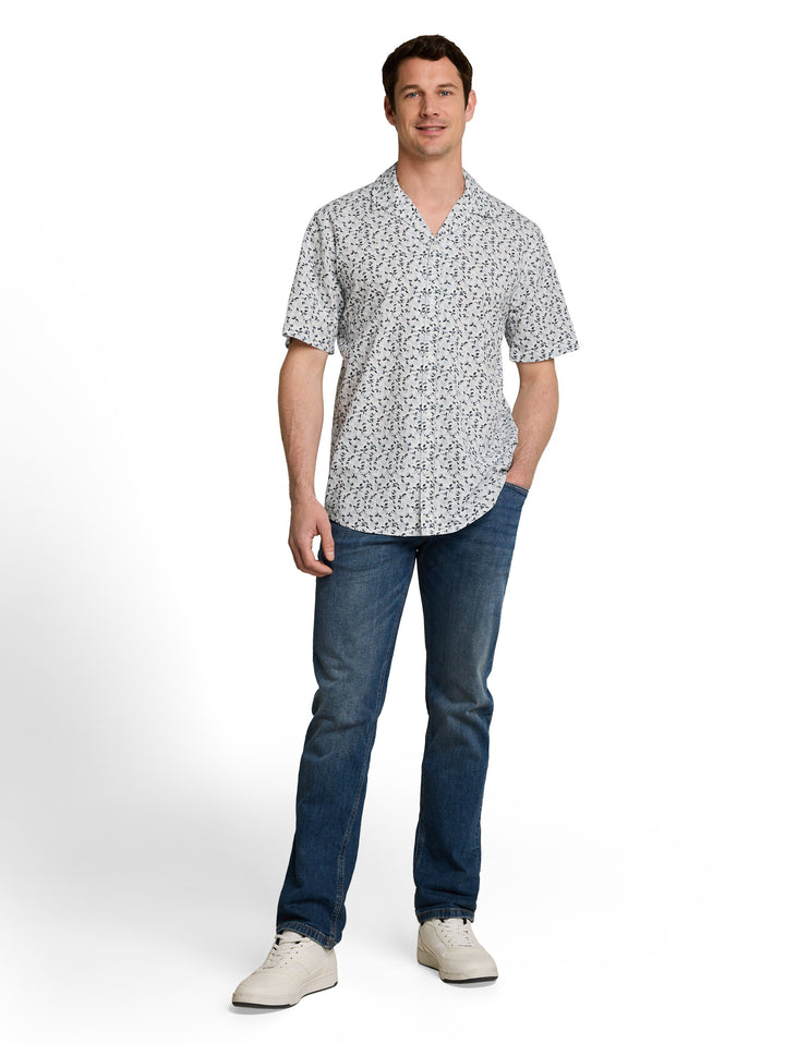 PRINTED OXFORD SHIRT
