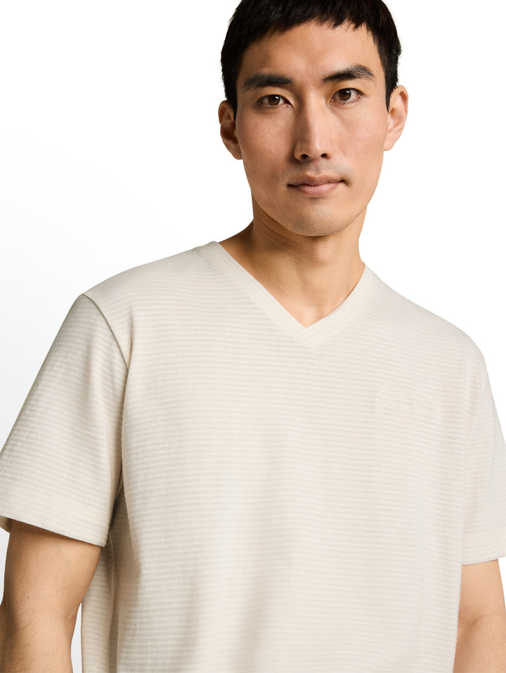 PRINTED V-NECK T-SHIRT